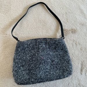 VINTAGE Kate Spade Wool Handbag Purse